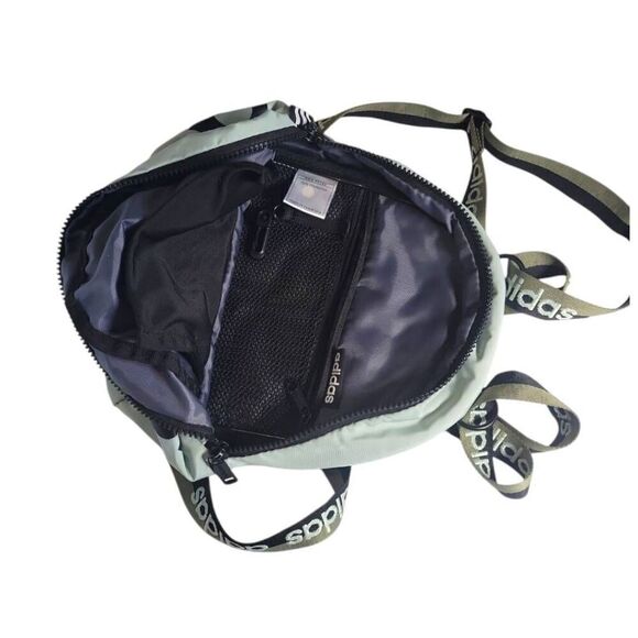 Adidas Blue Green Mini Backpack - Picture 6 of 6